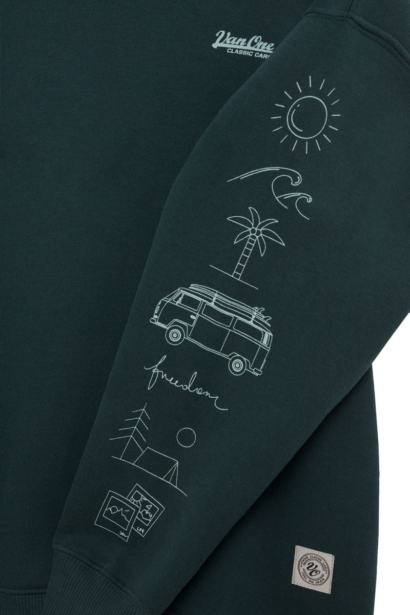 BULLI COMIC Damen Hoodie