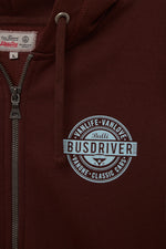 BUSDRIVER Herren Zip-Hoodie