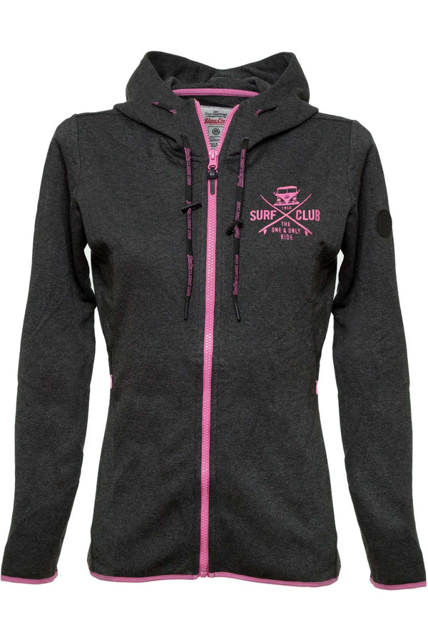 SURF CLUB Damen Interlock Jacket