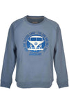 Bulli Face Classic VW Bulli Mens Sweatshirt graublau/blau