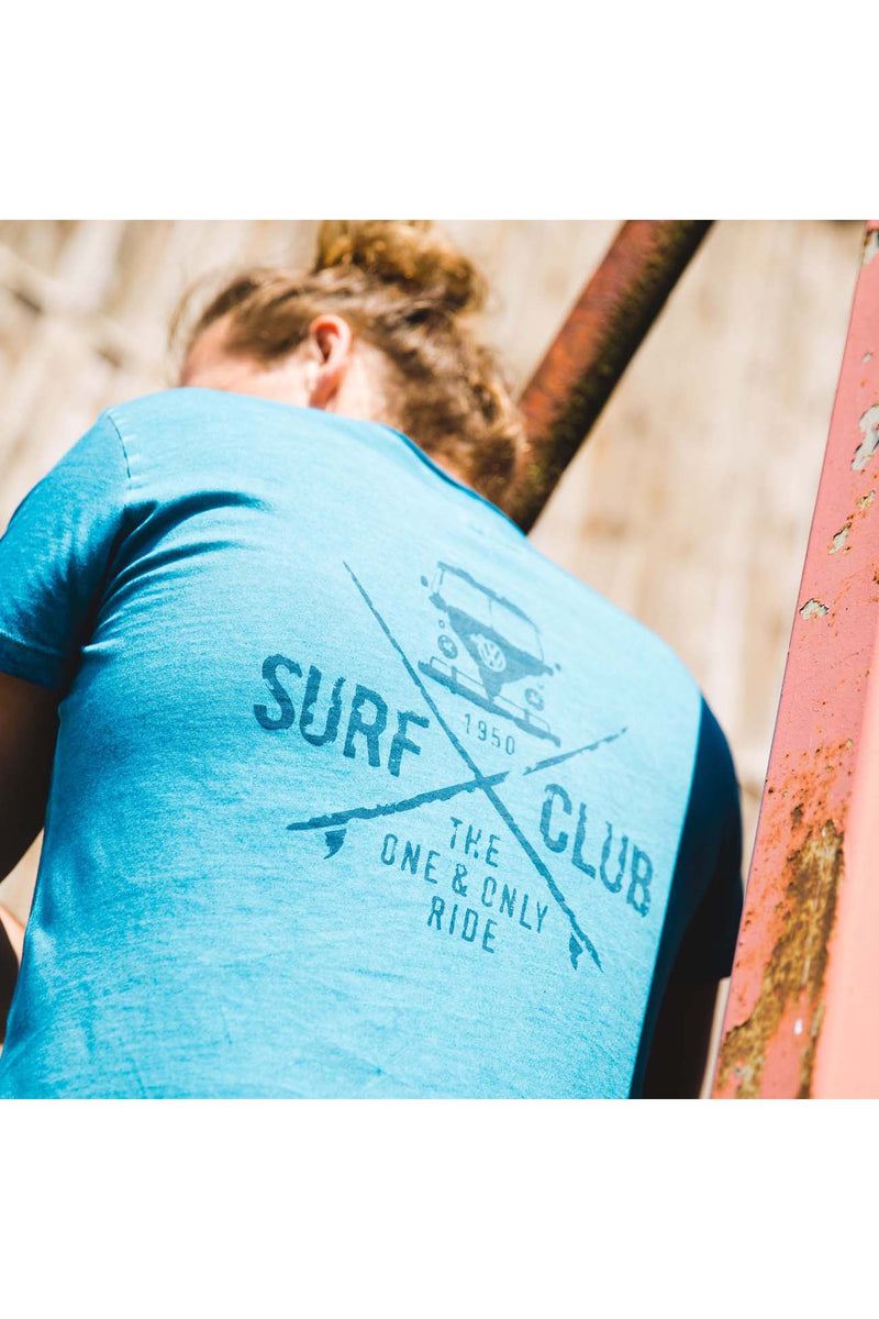 SURF CLUB USED Mens Vintage Shirt olive