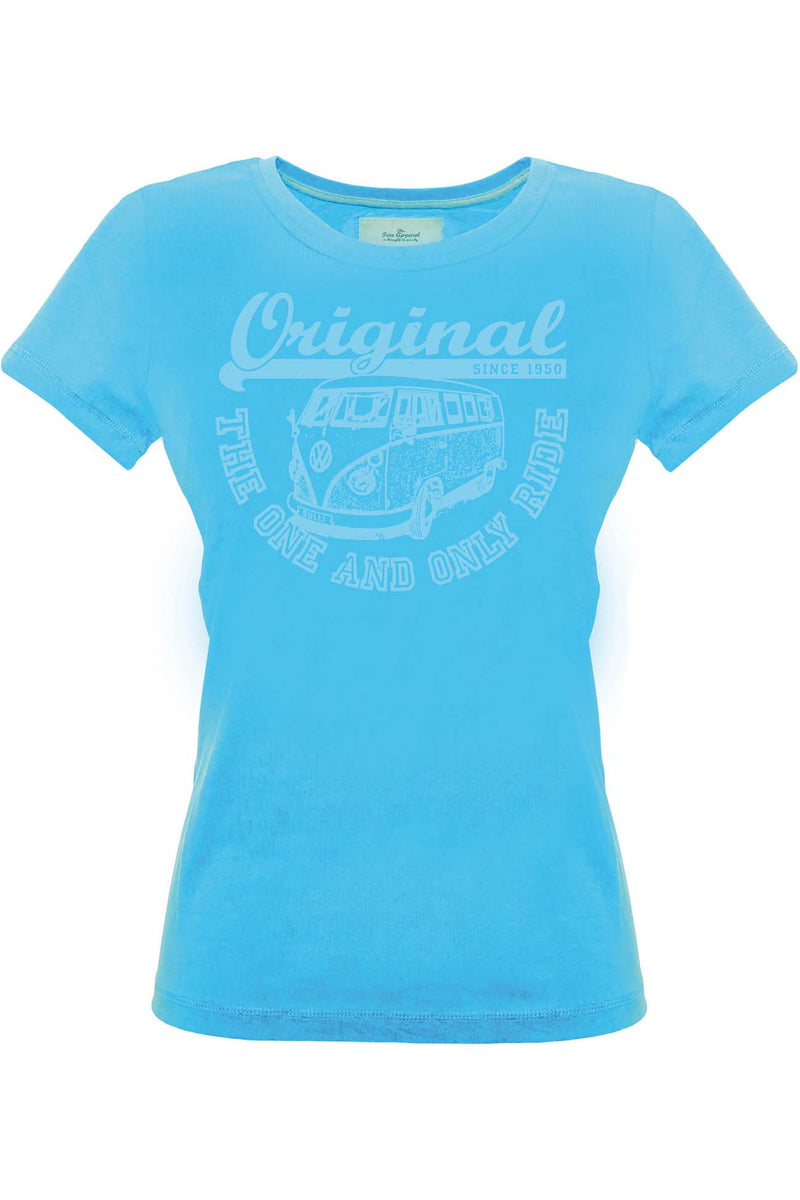ORIGINAL RIDE Womens Shirt blue atoll cyan